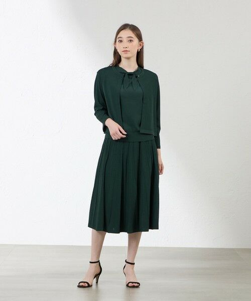 AMACA / アマカ ニット・セーター | ライトレーヨンストレッチニットTボレロ | 詳細5