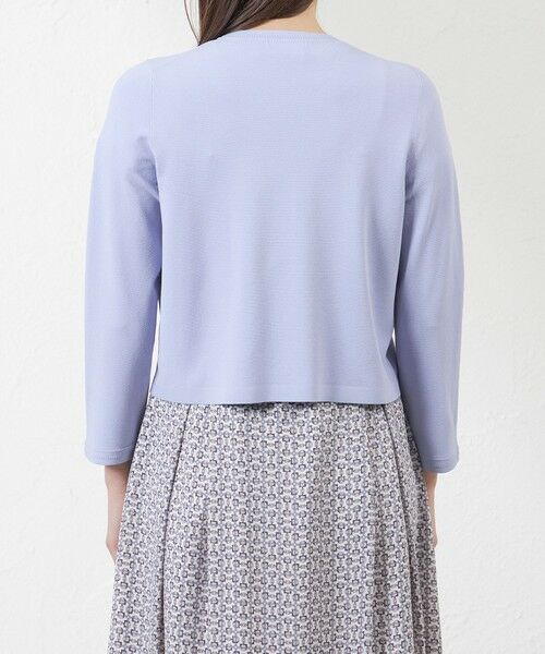 AMACA / アマカ ニット・セーター | ライトレーヨンストレッチニットTボレロ | 詳細8