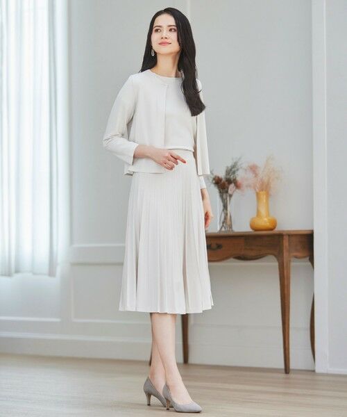 AMACA / アマカ ニット・セーター | ライトレーヨンストレッチレース付プルオーバー | 詳細1