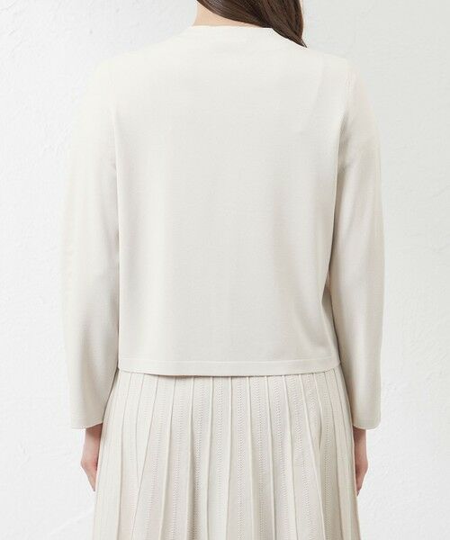 AMACA / アマカ ニット・セーター | 【Anniversary Piece】ライトレーヨンストレッチレース付ニットカーディガン | 詳細5