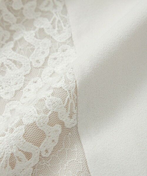 AMACA / アマカ ニット・セーター | 【Anniversary Piece】ライトレーヨンストレッチレース付ニットカーディガン | 詳細8