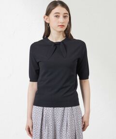 AMACA / アマカ ニット・セーター | ライトレーヨンストレッチリボンニットプルオーバー