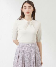 AMACA / アマカ ニット・セーター | ライトレーヨンストレッチリボンニットプルオーバー