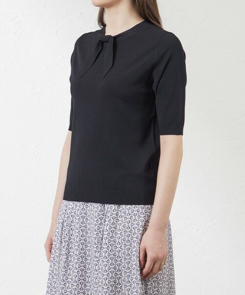 AMACA / アマカ ニット・セーター | ライトレーヨンストレッチリボンニットプルオーバー | 詳細4