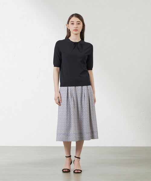 AMACA / アマカ ニット・セーター | ライトレーヨンストレッチリボンニットプルオーバー | 詳細1