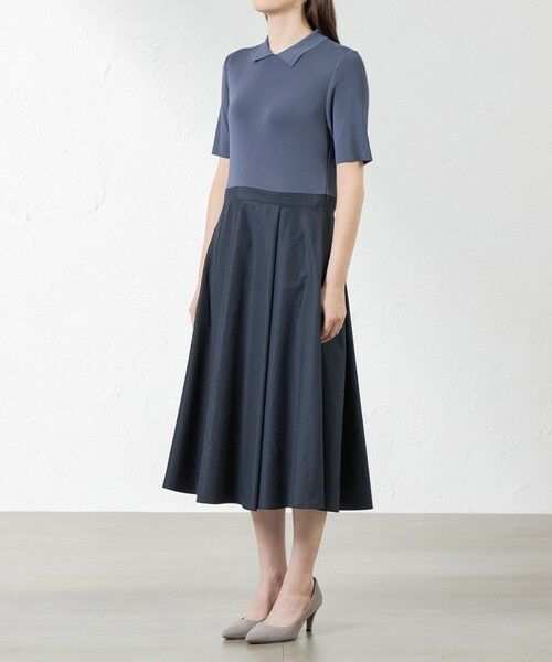 AMACA / アマカ ロング・マキシ丈ワンピース | 布帛コンビニットワンピース | 詳細5