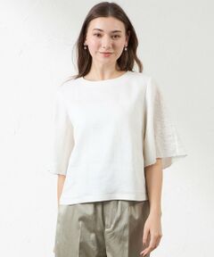 AMACA / アマカ シャツ・ブラウス | 【Anniversary Piece】リネンボイルエンブロイブラウス