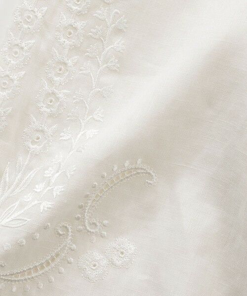 AMACA / アマカ シャツ・ブラウス | 【Anniversary Piece】リネンボイルエンブロイブラウス | 詳細7