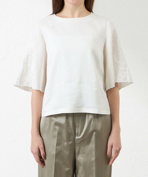 AMACA / アマカ シャツ・ブラウス | 【Anniversary Piece】リネンボイルエンブロイブラウス | 詳細2