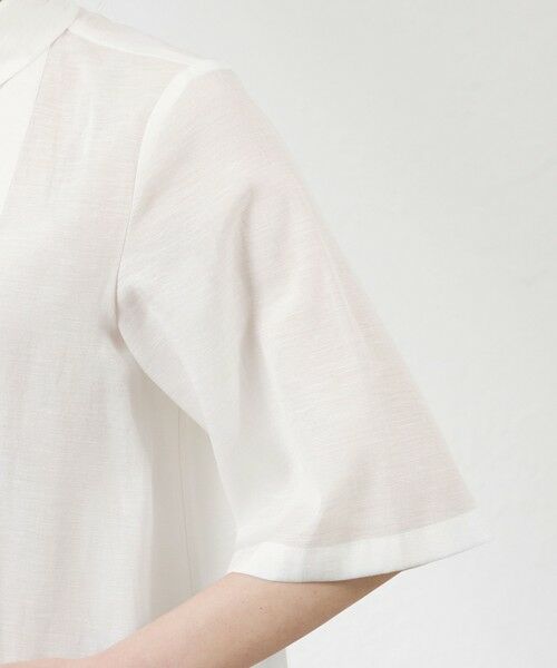 AMACA / アマカ シャツ・ブラウス | シルキーローンショートシャツ | 詳細8