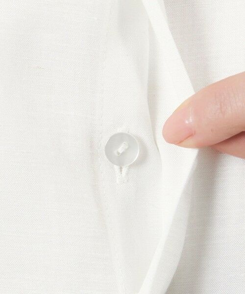 AMACA / アマカ シャツ・ブラウス | シルキーローンショートシャツ | 詳細10