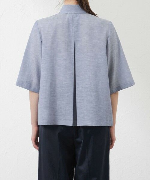 AMACA / アマカ シャツ・ブラウス | 【WEB・一部店舗限定】シルキーローンショートシャツ | 詳細4