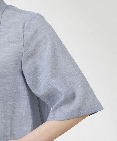 AMACA / アマカ シャツ・ブラウス | 【WEB・一部店舗限定】シルキーローンショートシャツ | 詳細5