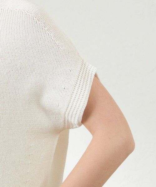 AMACA / アマカ ニット・セーター | フレンチスリーブプルオーバー | 詳細7
