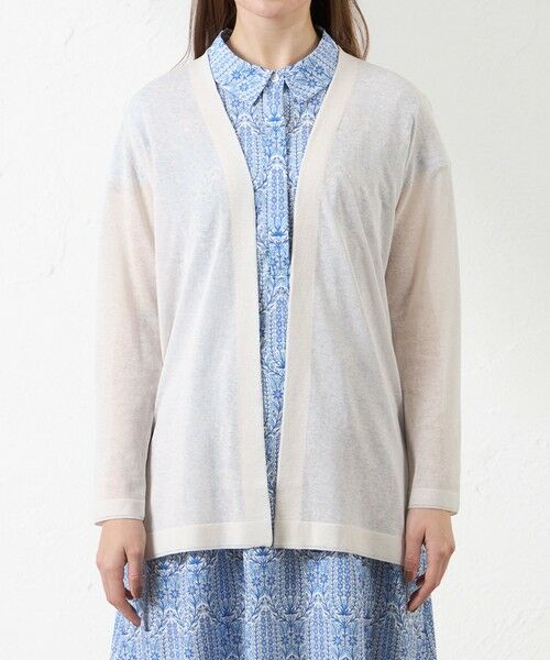 AMACA / アマカ ニット・セーター | ナチュラルミックスカーディガン | 詳細3