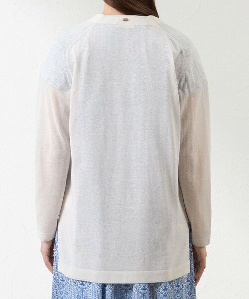 AMACA / アマカ ニット・セーター | ナチュラルミックスカーディガン | 詳細5