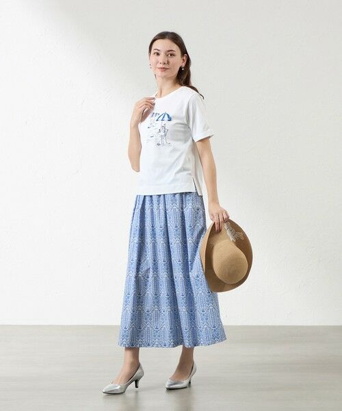 AMACA / アマカ カットソー | 【大橋美由紀さんコラボ】 プロヴァンスプリントT | 詳細2