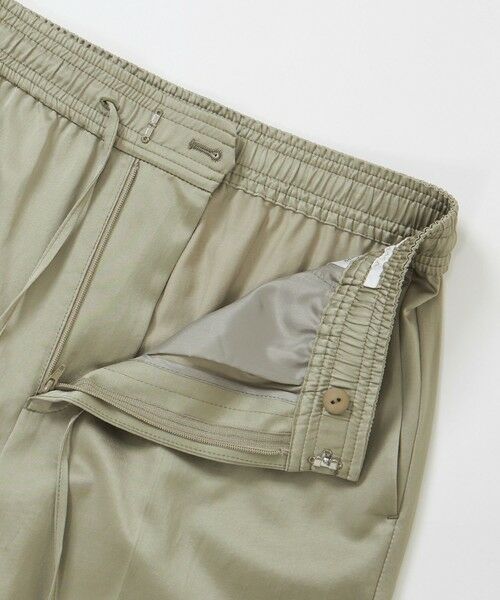 AMACA / アマカ その他パンツ | コンパクトサテン ドロストパンツ | 詳細9