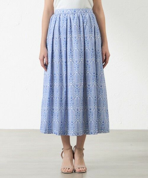 AMACA / アマカ ロング・マキシ丈スカート | リンジーガーデン タック&ギャザーディテールスカート | 詳細3