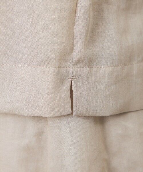 AMACA / アマカ ノーカラージャケット | ポリエステルオーガンジーブルゾン | 詳細9