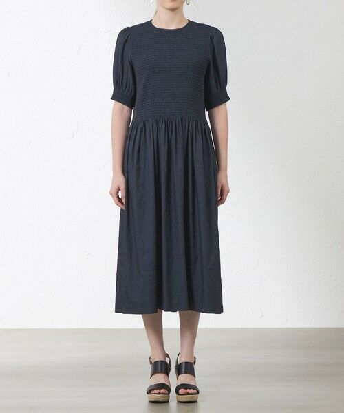 AMACA / アマカ ロング・マキシ丈ワンピース | ヴィンテージスラブシャーリーワンピース | 詳細4