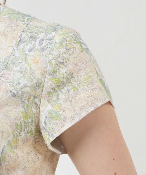 AMACA / アマカ ロング・マキシ丈ワンピース | Rose Xanthe フレンチスリーブワンピース | 詳細5