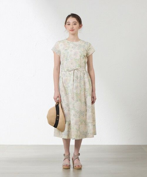 AMACA / アマカ ロング・マキシ丈ワンピース | Rose Xanthe フレンチスリーブワンピース | 詳細1