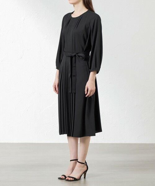 AMACA / アマカ ロング・マキシ丈ワンピース | パウダリーナンジプリーツワンピース | 詳細3