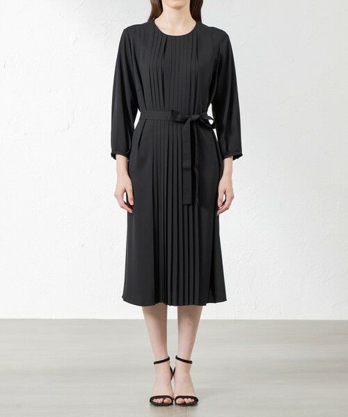 AMACA / アマカ ロング・マキシ丈ワンピース | パウダリーナンジプリーツワンピース | 詳細2