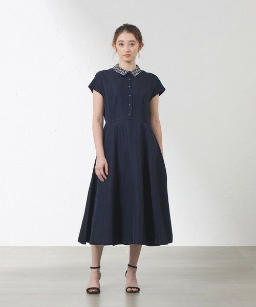 AMACA / アマカ ロング・マキシ丈ワンピース | 【WEB・一部店舗限定】【ATELIER COLLECTION】　刺繍トリリオンワンピース | 詳細3