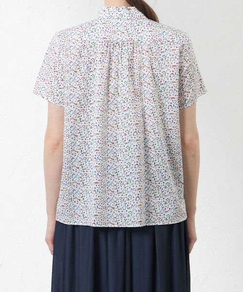 AMACA / アマカ シャツ・ブラウス | 【Anniversary Piece】【LIBERTY】タナローン　イング - ブリッツ・ガーデン　半袖シャツ | 詳細4