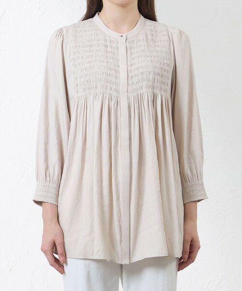 AMACA / アマカ シャツ・ブラウス | ヴィンテージスラブシャーリーブラウス | 詳細3