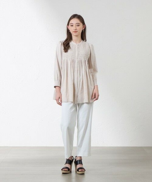 AMACA / アマカ シャツ・ブラウス | ヴィンテージスラブシャーリーブラウス | 詳細1