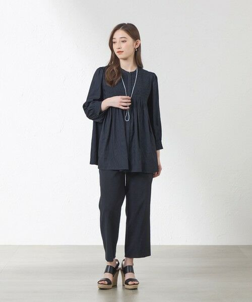 AMACA / アマカ シャツ・ブラウス | ヴィンテージスラブシャーリーブラウス | 詳細2