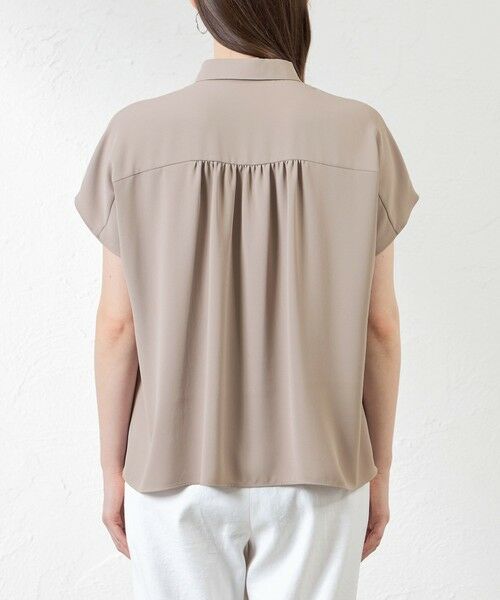 AMACA / アマカ シャツ・ブラウス | パウダリーナンジブラウス | 詳細5