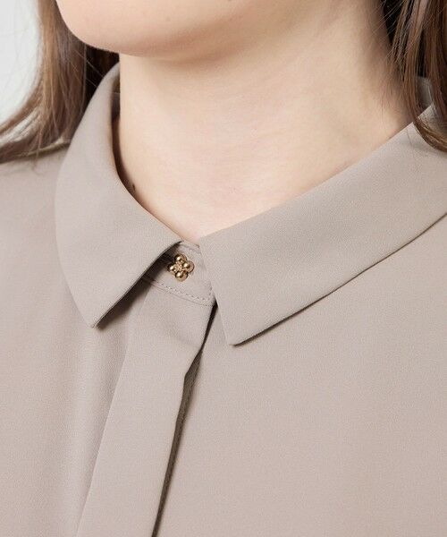 AMACA / アマカ シャツ・ブラウス | パウダリーナンジブラウス | 詳細6