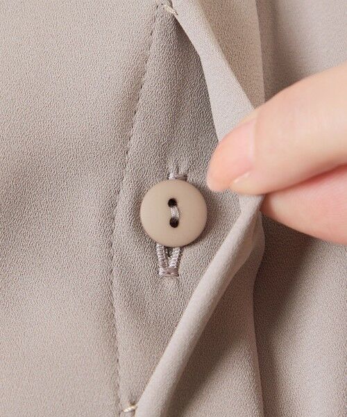 AMACA / アマカ シャツ・ブラウス | パウダリーナンジブラウス | 詳細9