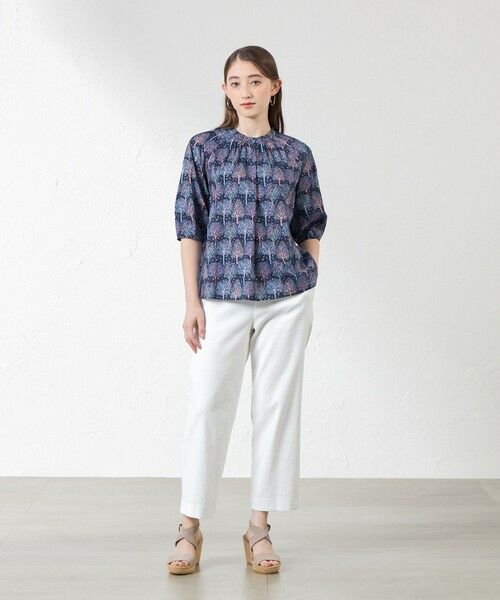 ブラウス シャツ 「Anniversary　Piece」「LIBERTY」タナローンThe Artist’s Tree レディース Anniversary Piece】【LIBERTY】タナローンThe Artist's Tree