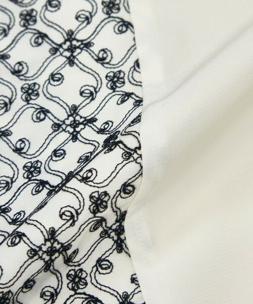 AMACA / アマカ シャツ・ブラウス | 【WEB・一部店舗限定】【ATELIER COLLECTION】　LIBERTY刺繍パレットデシンブラウス | 詳細7