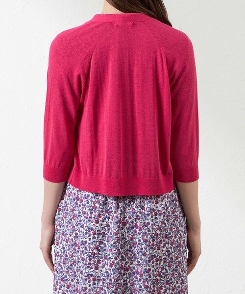 AMACA / アマカ ニット・セーター | シャイニーコットン混ボレロ | 詳細7