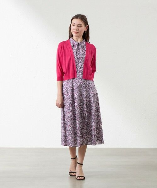 AMACA / アマカ ニット・セーター | シャイニーコットン混ボレロ | 詳細2