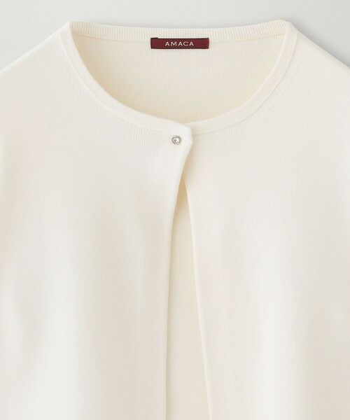 AMACA / アマカ ニット・セーター | 【WEB・一部店舗限定】【ATELIER COLLECTION】シルクニットカーディガン | 詳細2
