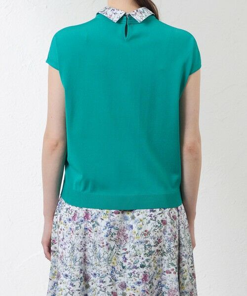 AMACA / アマカ ニット・セーター | 【Anniversary Piece】ブライトレーヨン襟付きプルオーバー | 詳細7