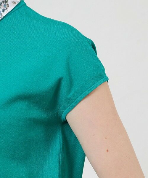 AMACA / アマカ ニット・セーター | 【Anniversary Piece】ブライトレーヨン襟付きプルオーバー | 詳細9