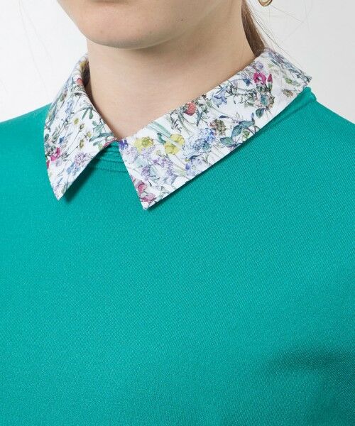 AMACA / アマカ ニット・セーター | 【Anniversary Piece】ブライトレーヨン襟付きプルオーバー | 詳細10