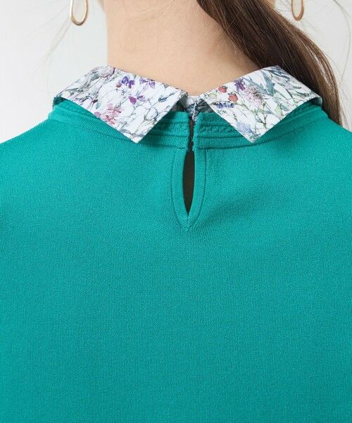 AMACA / アマカ ニット・セーター | 【Anniversary Piece】ブライトレーヨン襟付きプルオーバー | 詳細11