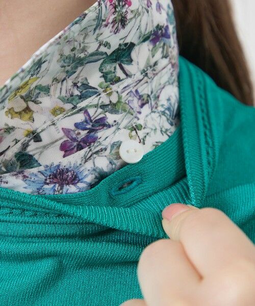 AMACA / アマカ ニット・セーター | 【Anniversary Piece】ブライトレーヨン襟付きプルオーバー | 詳細12