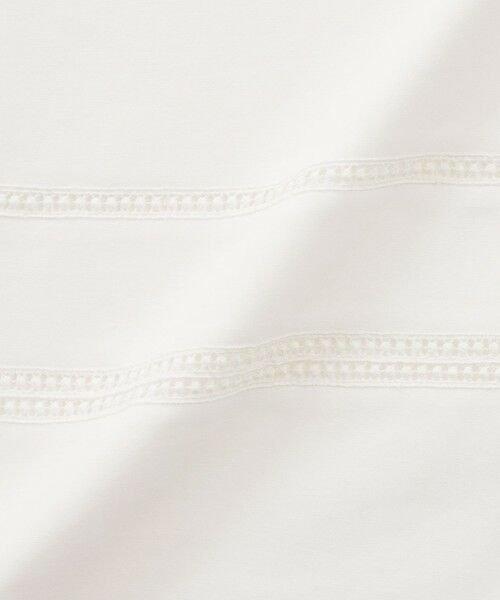 AMACA / アマカ カットソー | レース切り替え半袖Tシャツ | 詳細11