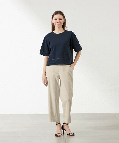 AMACA / アマカ その他パンツ | ドライオックスセミワイドクロップトパンツ | 詳細3