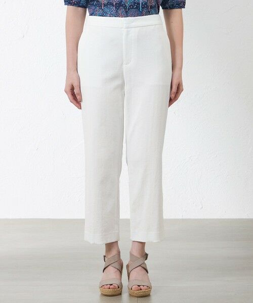 AMACA / アマカ その他パンツ | ドライオックスセミワイドクロップトパンツ | 詳細6